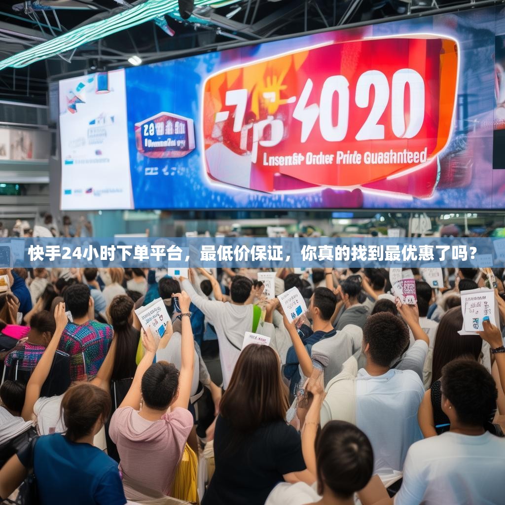 快手24小时下单平台，最低价保证，你真的找到最优惠了吗？
