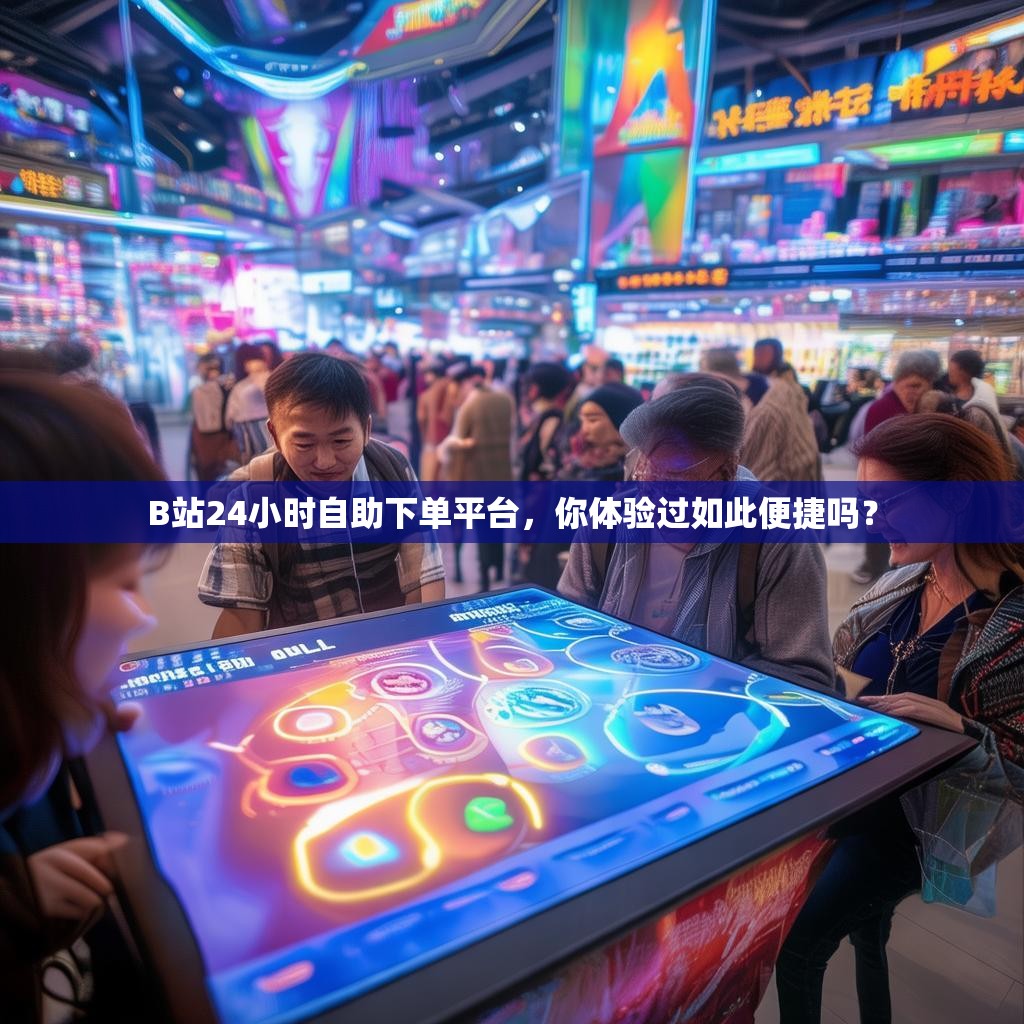 B站24小时自助下单平台，你体验过如此便捷吗？