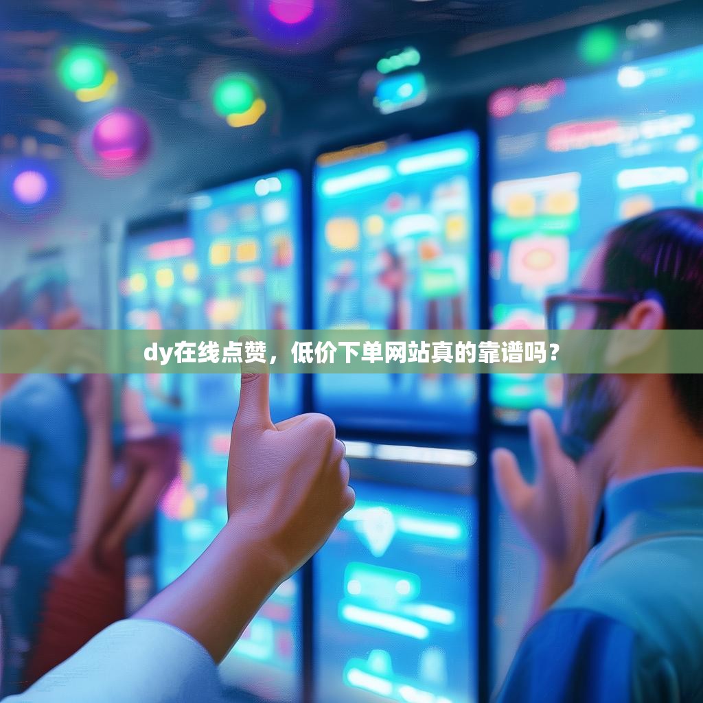 dy在线点赞，低价下单网站真的靠谱吗？