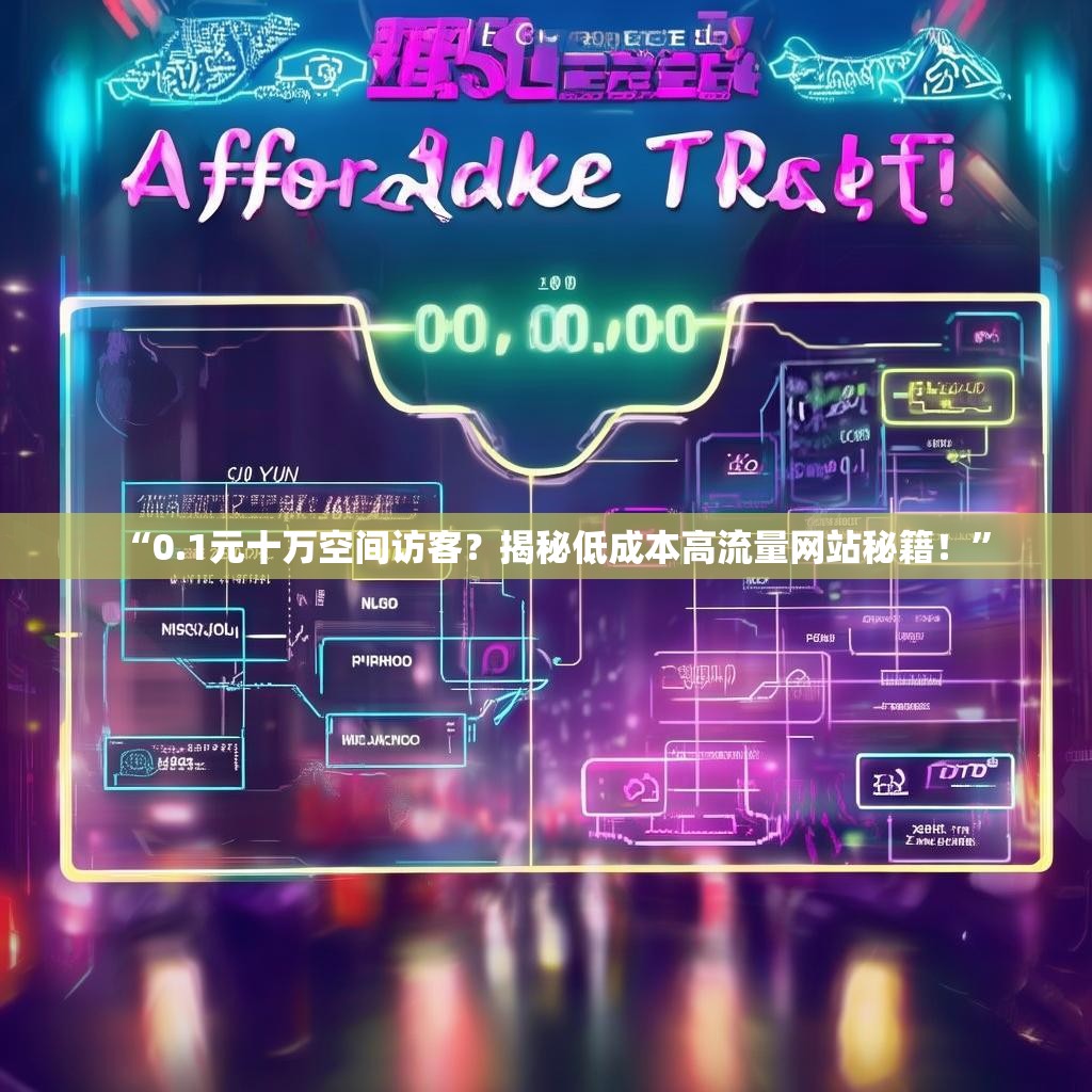 “0.1元十万空间访客?揭秘低成本高流量网站秘籍!” “0.1元十万空间访客?揭秘低成本高流量网站秘籍!”