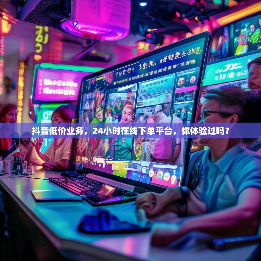 抖音低价业务，24小时在线下单平台，你体验过吗？