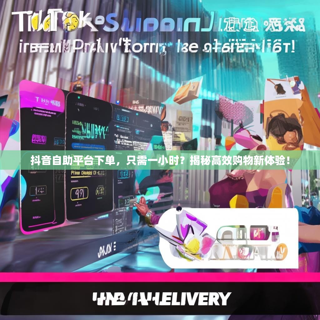 抖音自助平台下单，只需一小时？揭秘高效购物新体验！