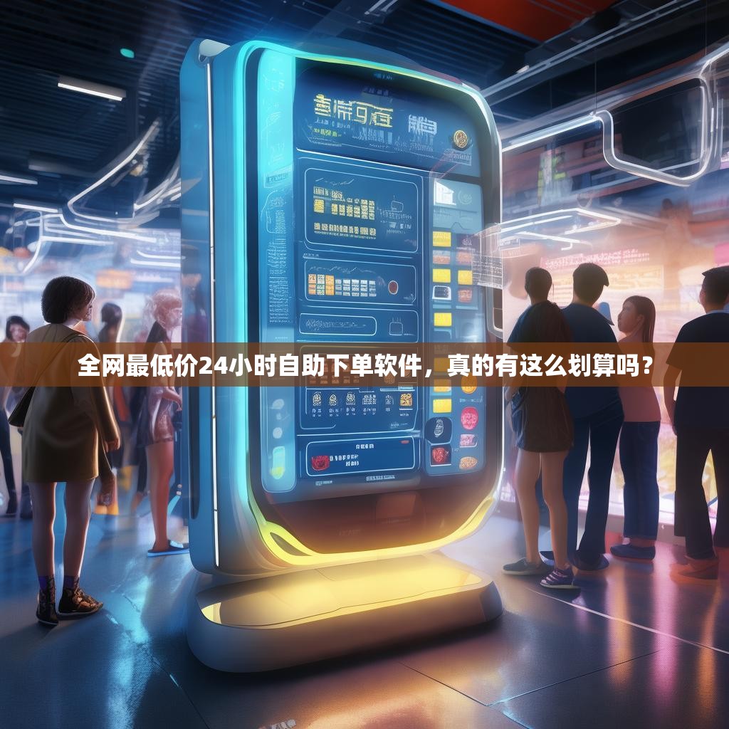 全网最低价24小时自助下单软件，真的有这么划算吗？