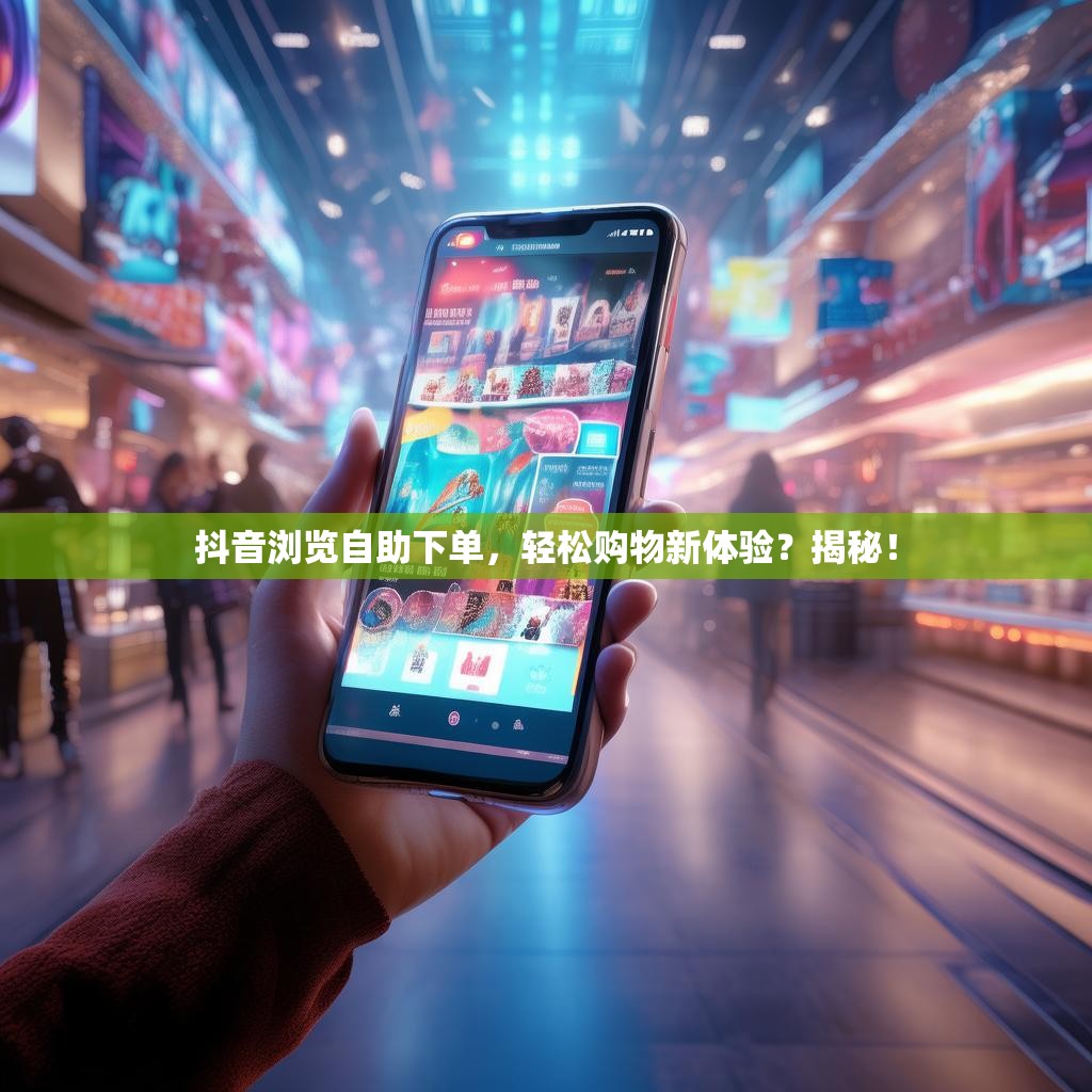 抖音浏览自助下单，轻松购物新体验？揭秘！
