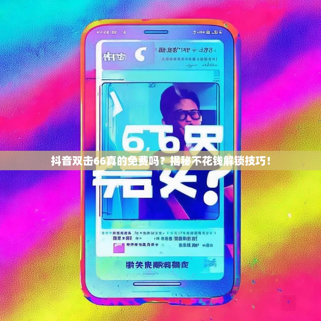抖音双击66真的免费吗？揭秘不花钱解锁技巧！