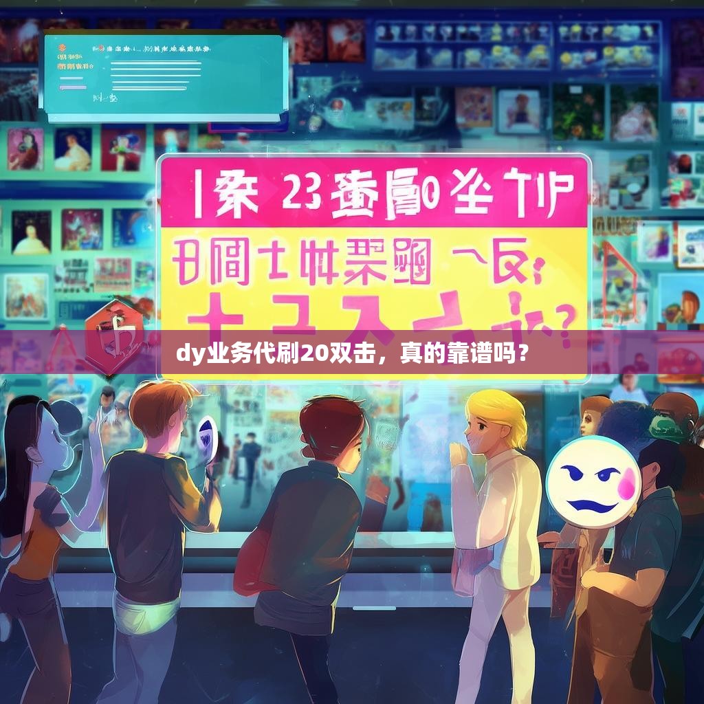 dy业务代刷20双击，真的靠谱吗？