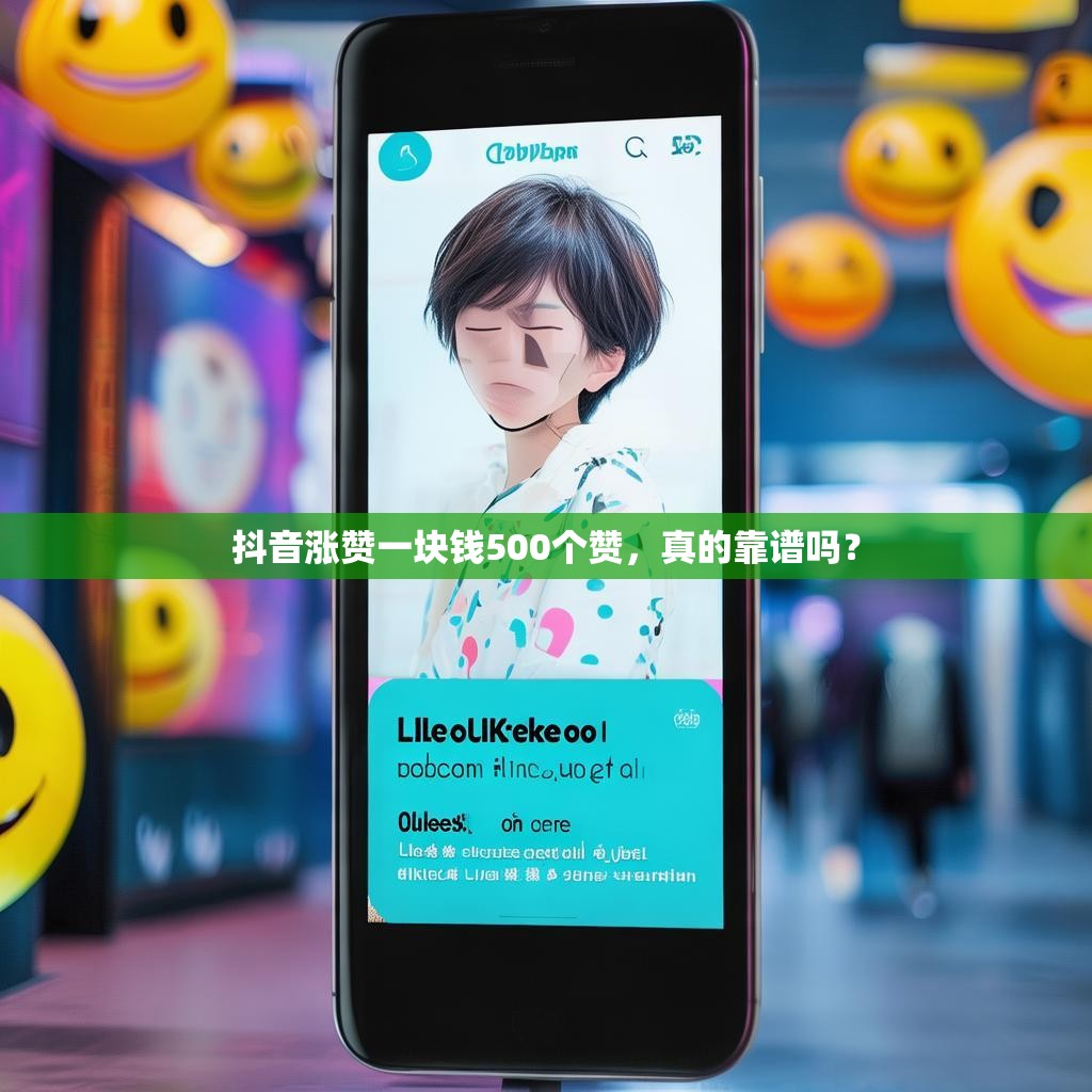 抖音涨赞一块钱500个赞，真的靠谱吗？
