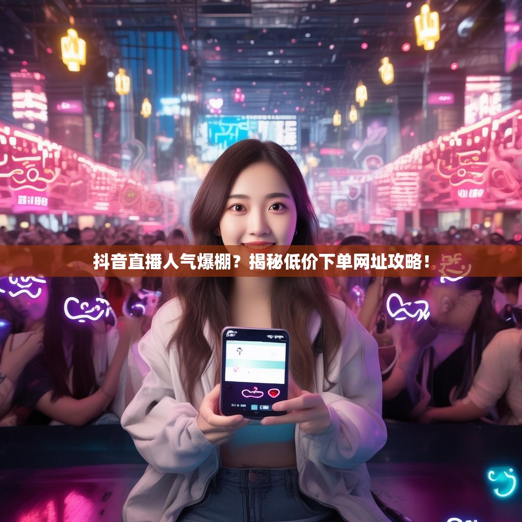 抖音直播人气爆棚？揭秘低价下单网址攻略！