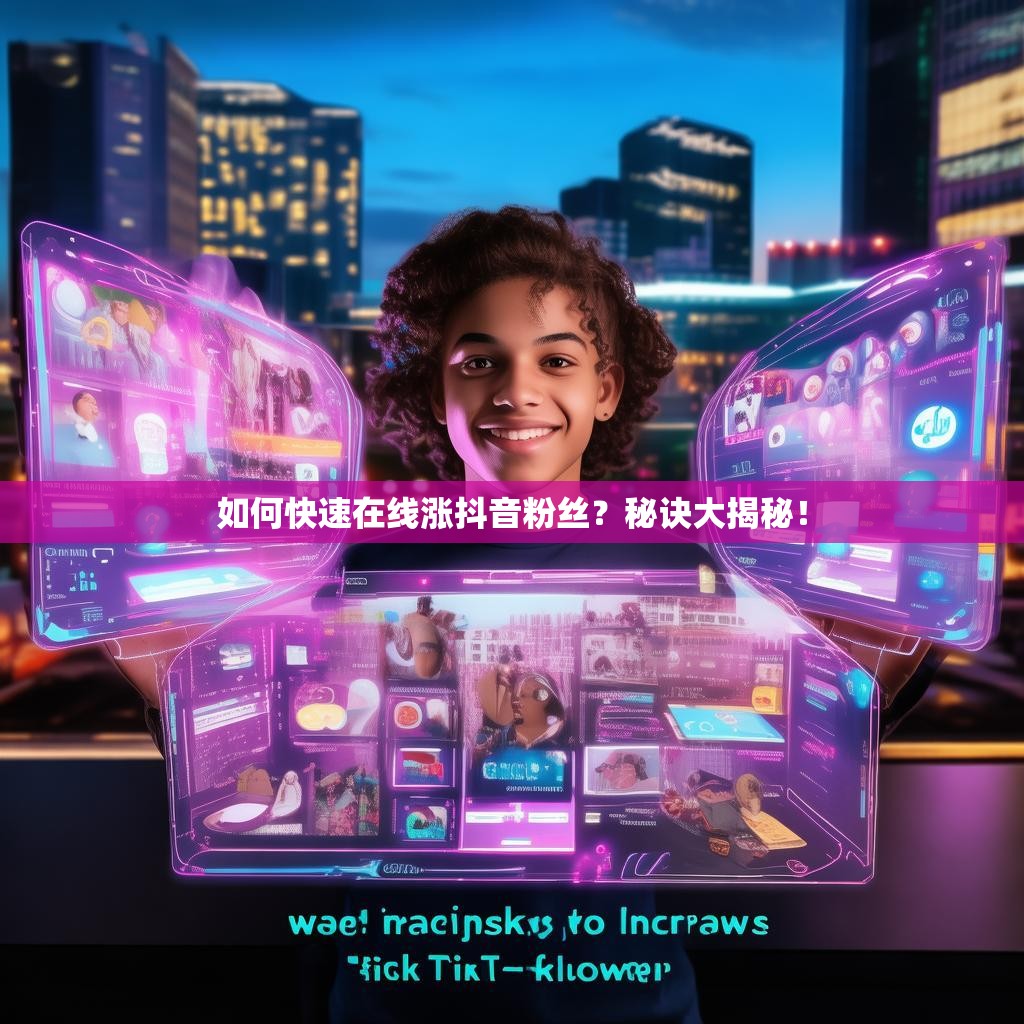 如何快速在线涨抖音粉丝？秘诀大揭秘！
