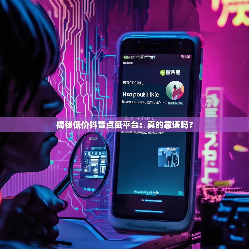 揭秘低价抖音点赞平台：真的靠谱吗？