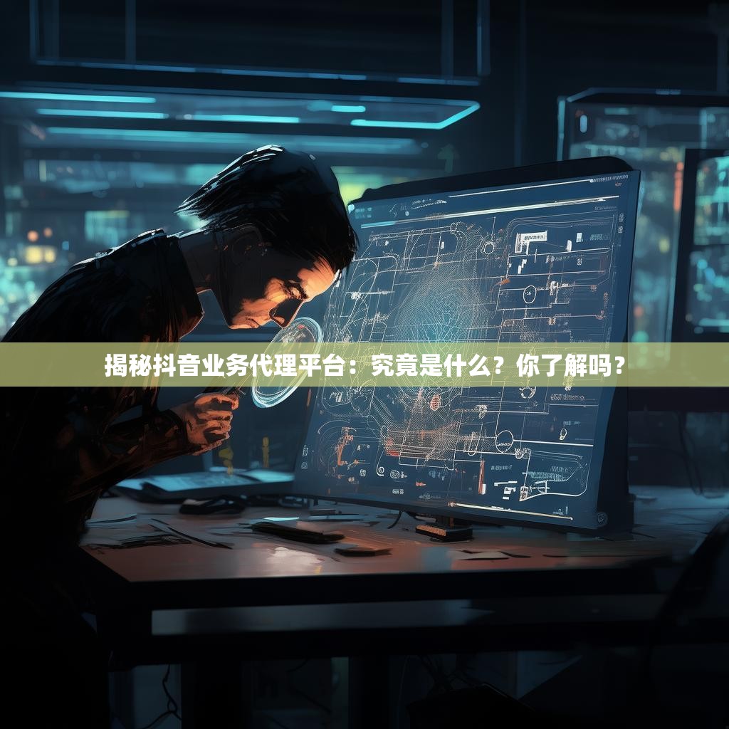 揭秘抖音业务代理平台：究竟是什么？你了解吗？