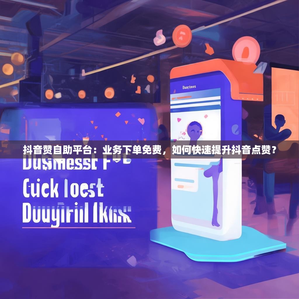 抖音赞自助平台:业务下单免费,如何快速提升抖音点赞? 抖音赞自助平台:业务下单免费,如何快速提升抖音点赞?