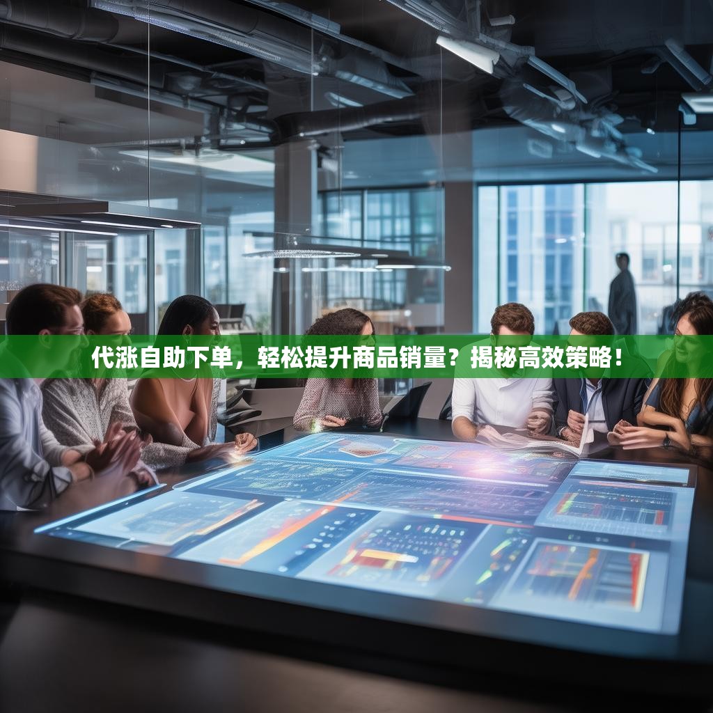 代涨自助下单，轻松提升商品销量？揭秘高效策略！