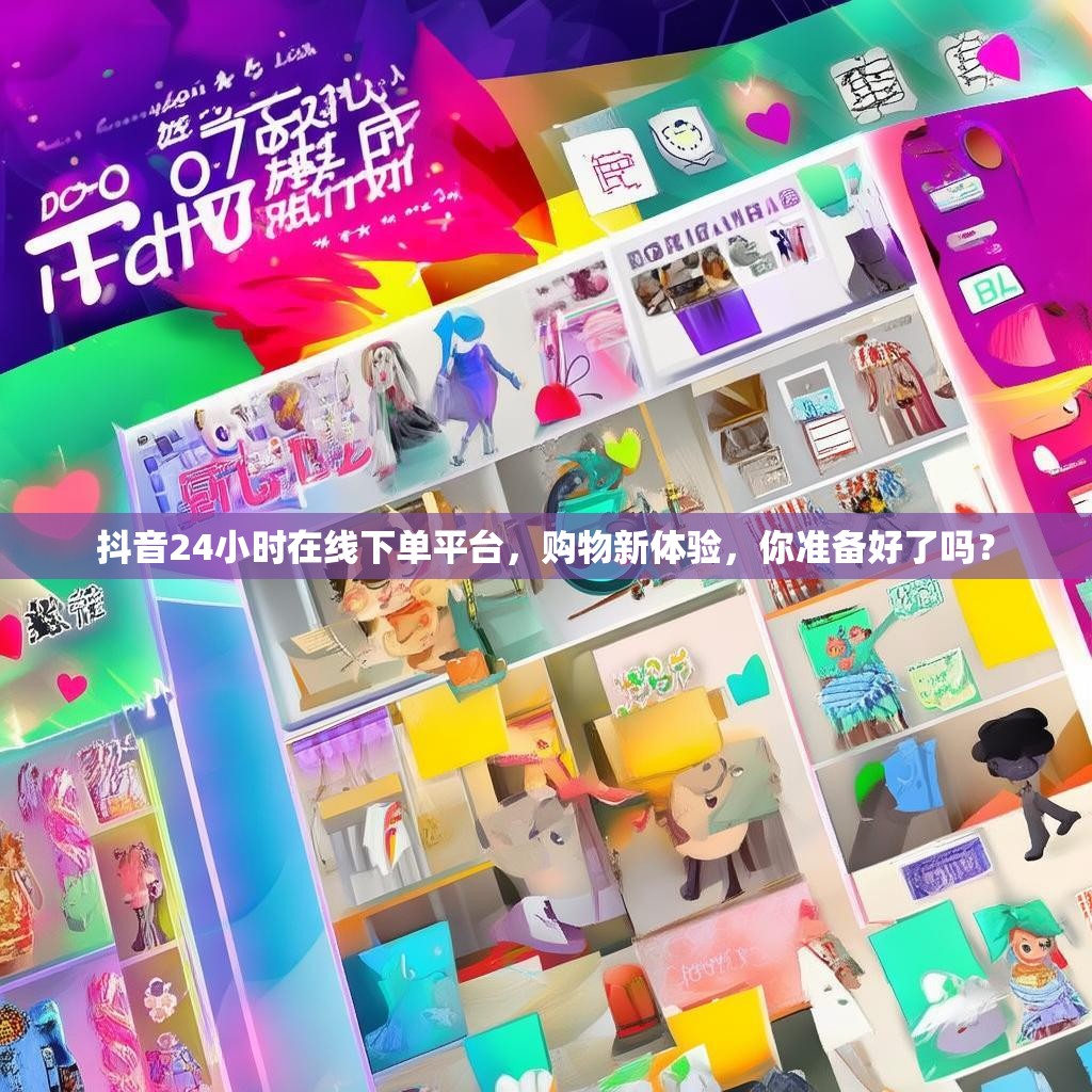 抖音24小时在线下单平台，购物新体验，你准备好了吗？