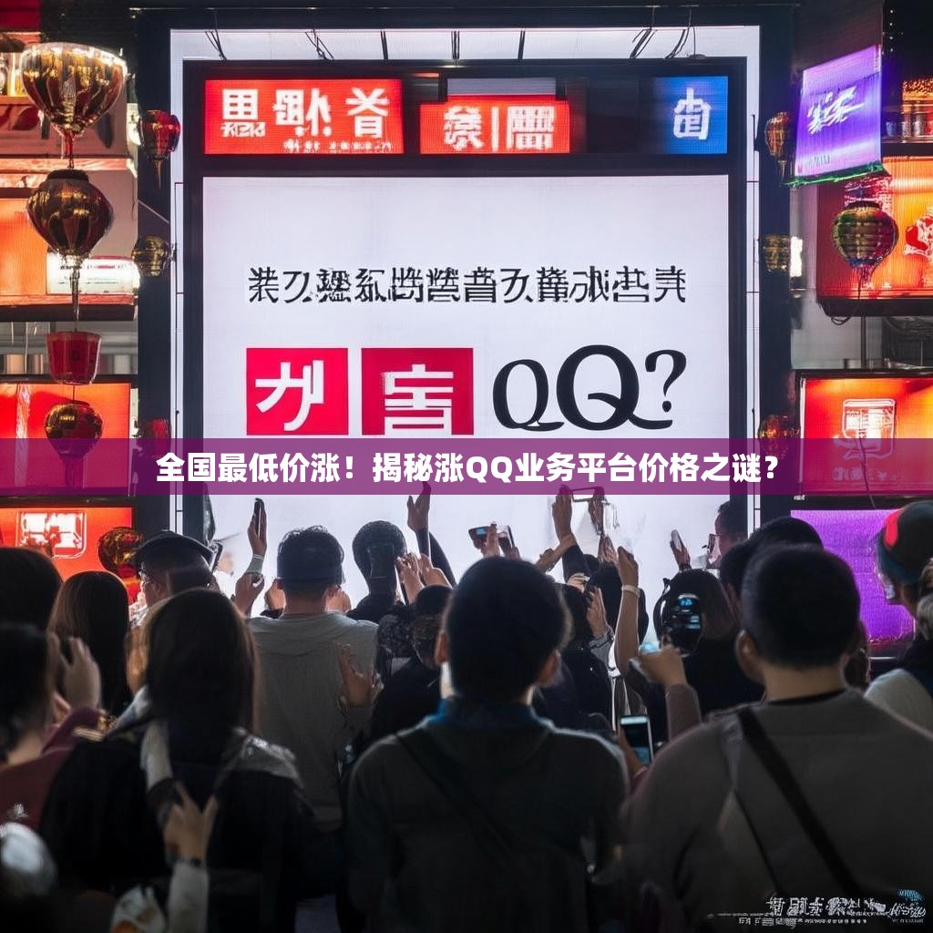 全国最低价涨！揭秘涨QQ业务平台价格之谜？
