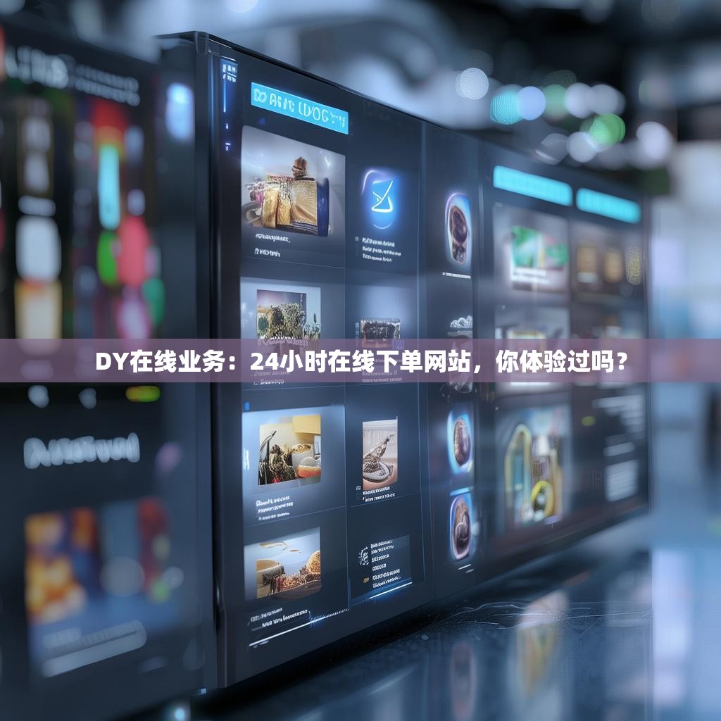 DY在线业务：24小时在线下单网站，你体验过吗？