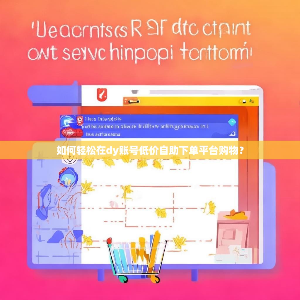 如何轻松在dy账号低价自助下单平台购物? 如何轻松在dy账号低价自助下单平台购物?