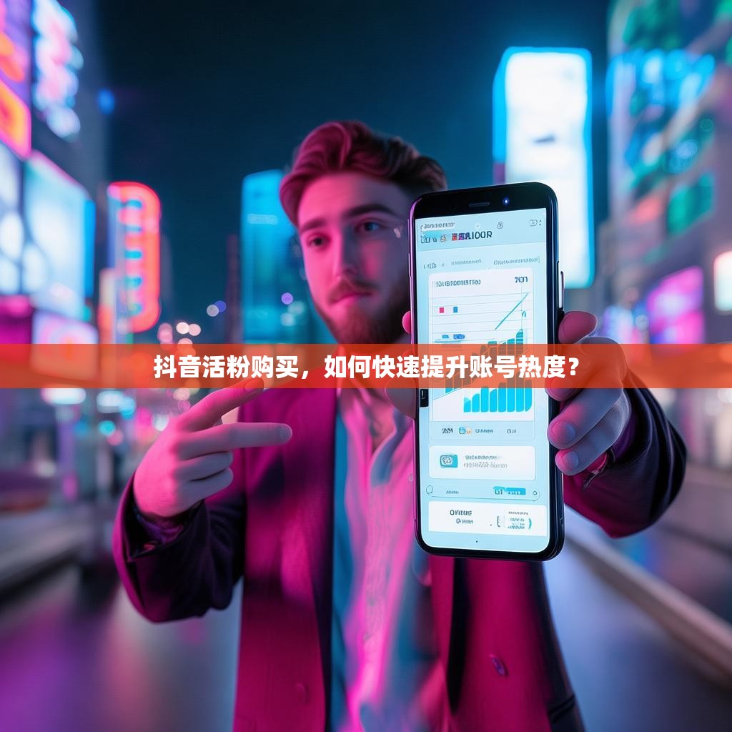 抖音活粉购买，如何快速提升账号热度？