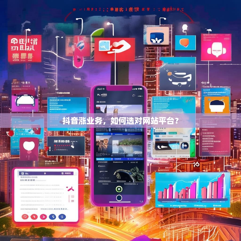 抖音涨业务，如何选对网站平台？