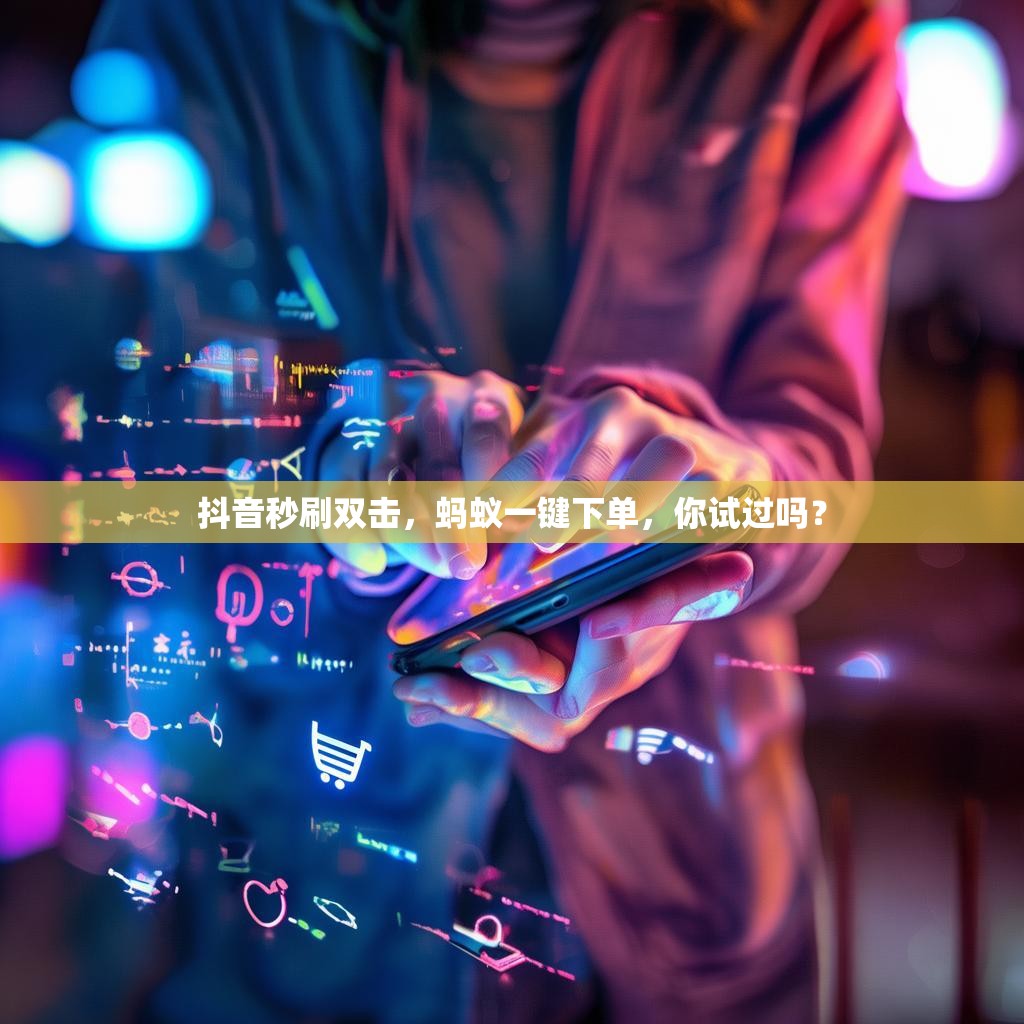 抖音秒刷双击，蚂蚁一键下单，你试过吗？