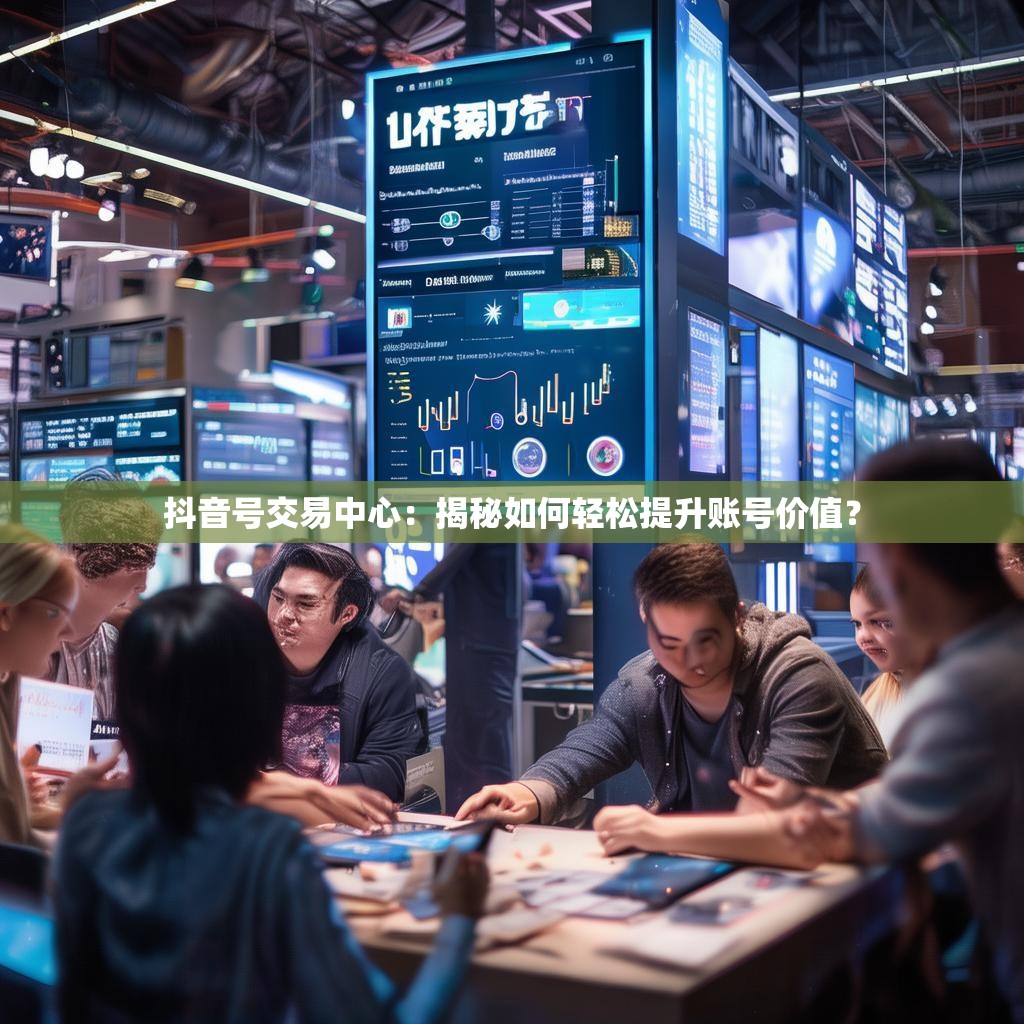抖音号交易中心:揭秘如何轻松提升账号价值? 抖音号交易中心:揭秘如何轻松提升账号价值?