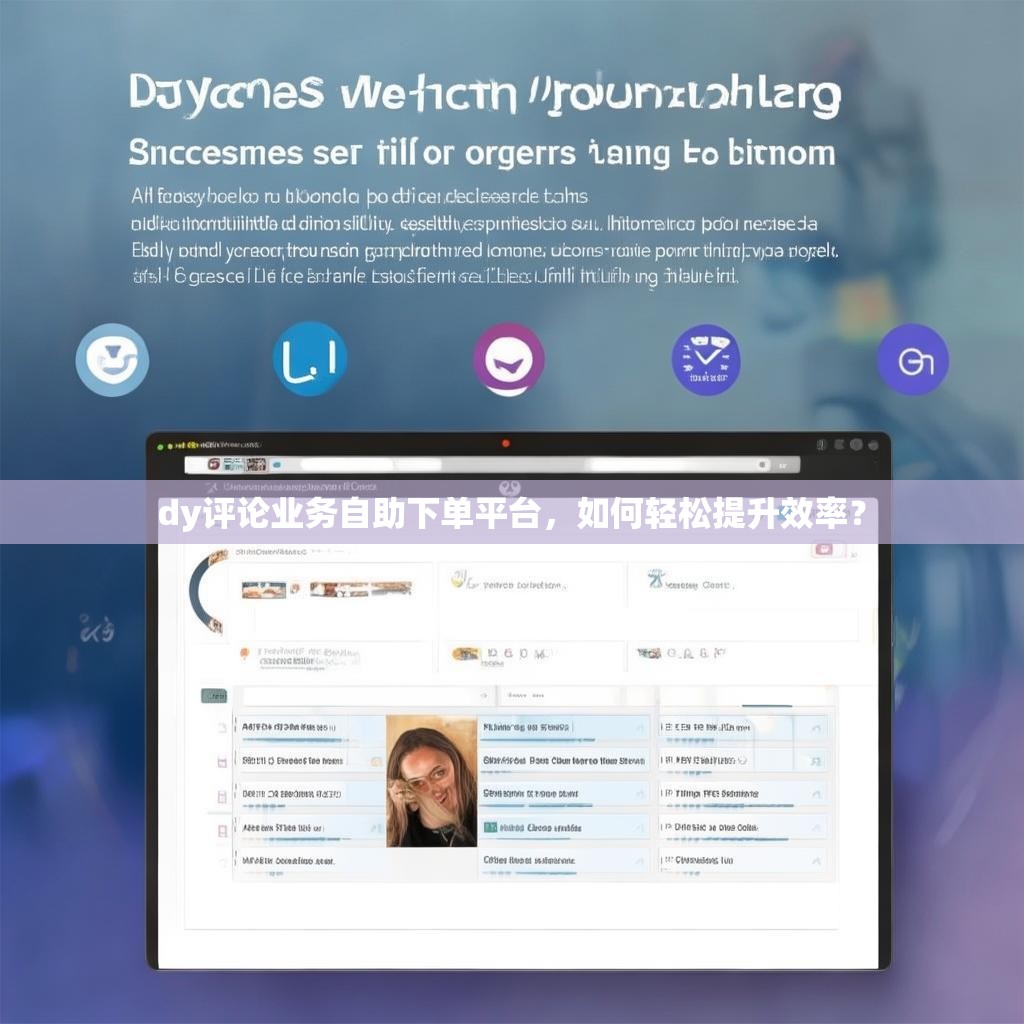 dy评论业务自助下单平台,如何轻松提升效率? dy评论业务自助下单平台,如何轻松提升效率?
