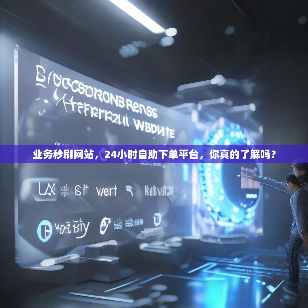 业务秒刷网站，24小时自助下单平台，你真的了解吗？