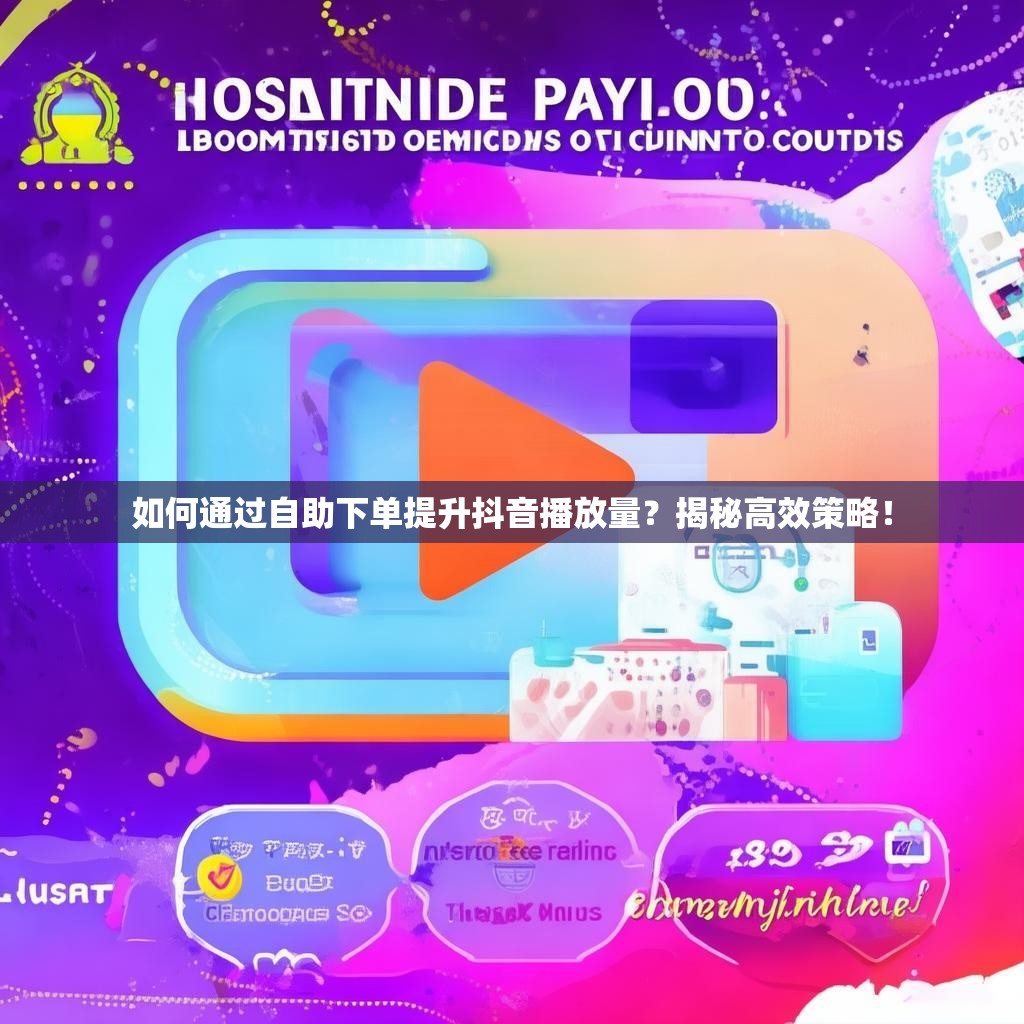 如何通过自助下单提升抖音播放量?揭秘高效策略! 如何通过自助下单提升抖音播放量?揭秘高效策略!