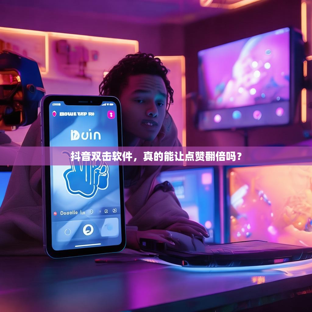 抖音双击软件，真的能让点赞翻倍吗？