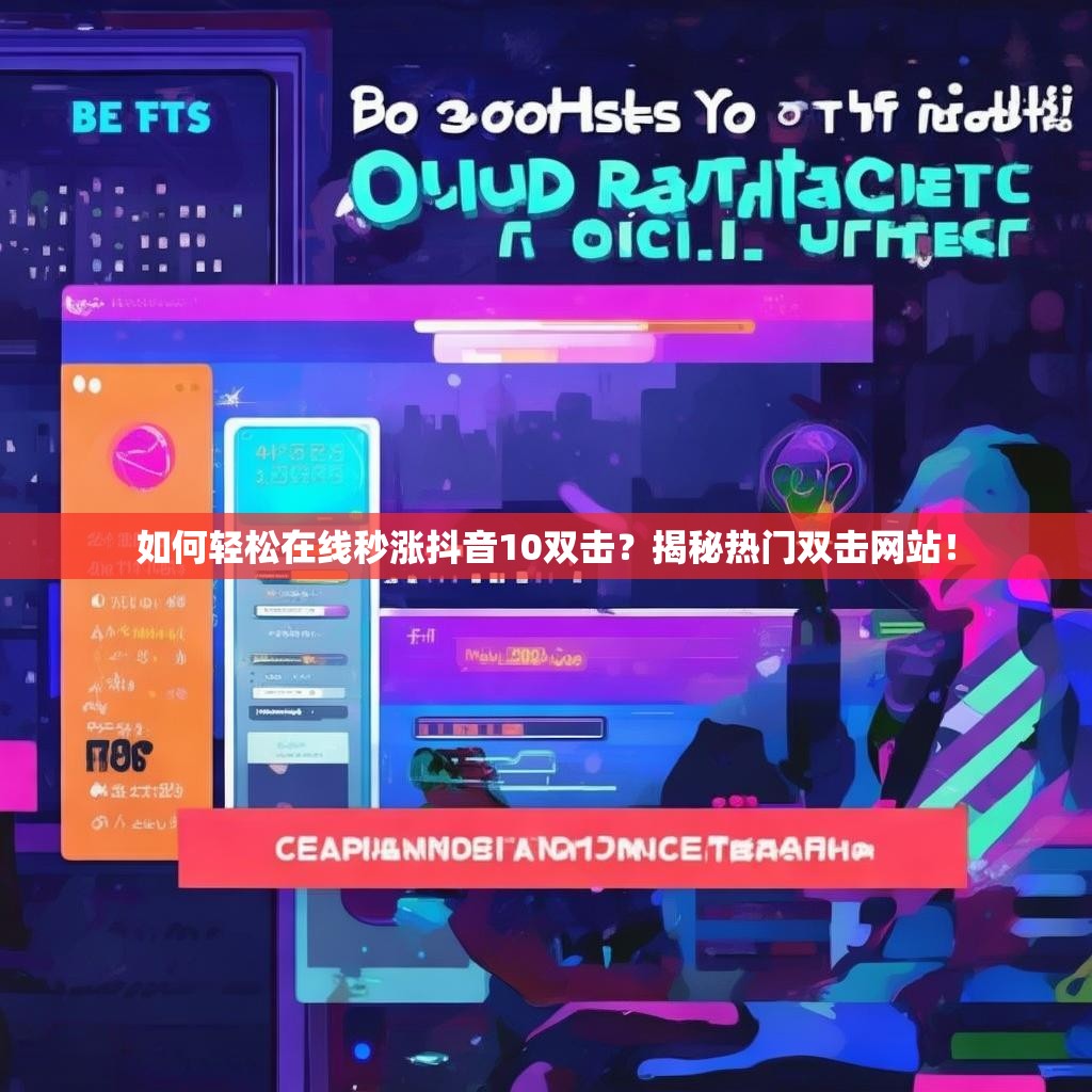 如何轻松在线秒涨抖音10双击?揭秘热门双击网站! 如何轻松在线秒涨抖音10双击?揭秘热门双击网站!