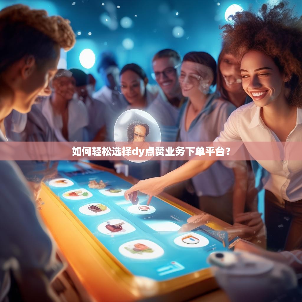 如何轻松选择dy点赞业务下单平台？