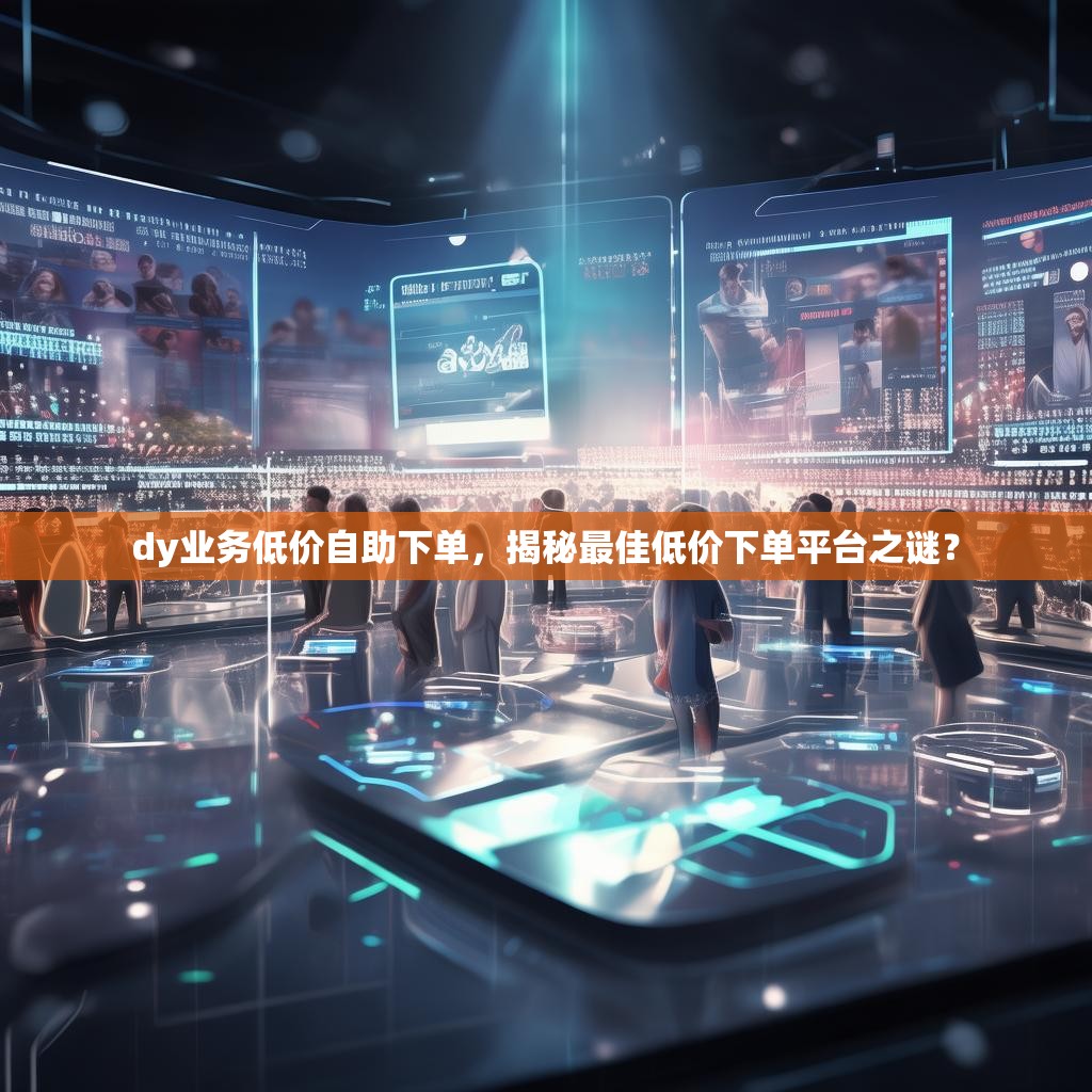 dy业务低价自助下单,揭秘最佳低价下单平台之谜? dy业务低价自助下单,揭秘最佳低价下单平台之谜?