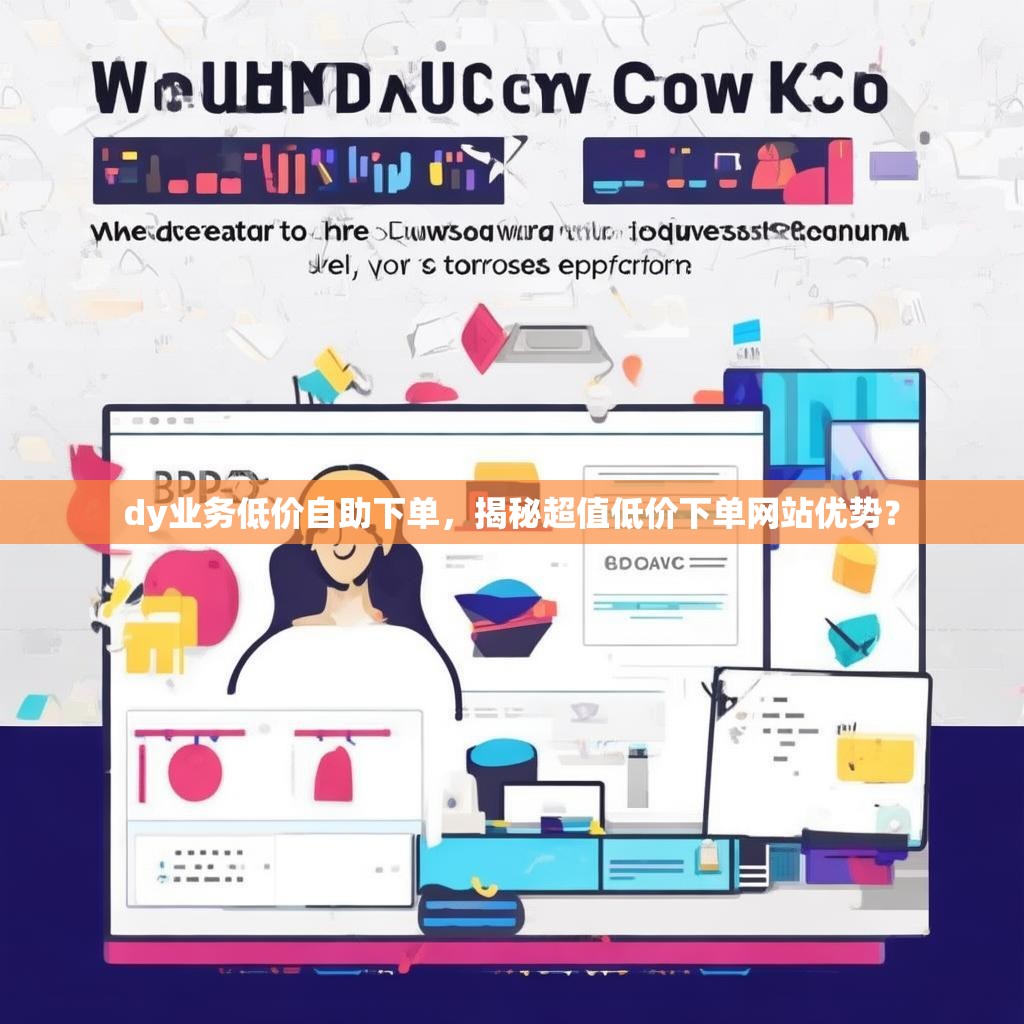 dy业务低价自助下单，揭秘超值低价下单网站优势？