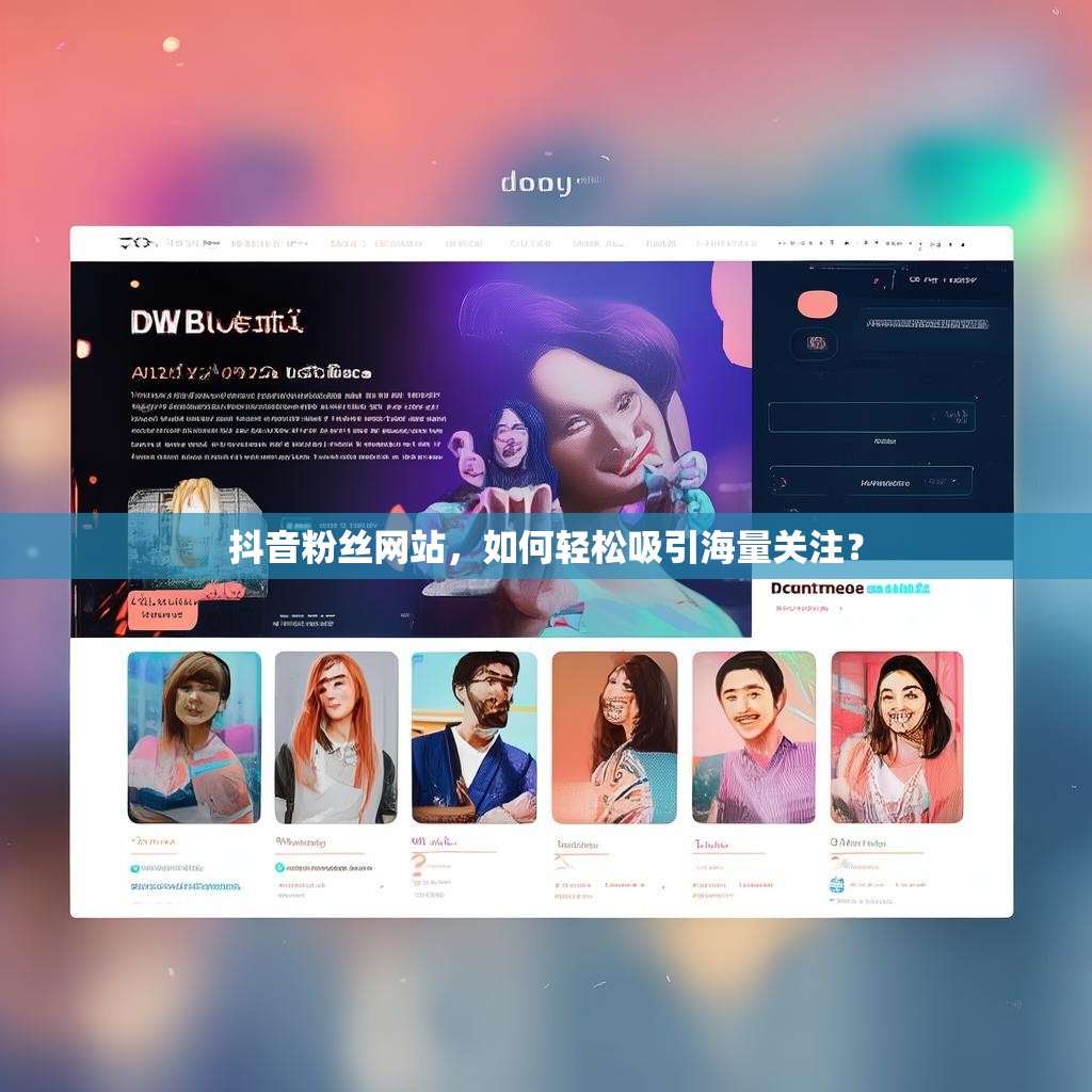抖音粉丝网站，如何轻松吸引海量关注？