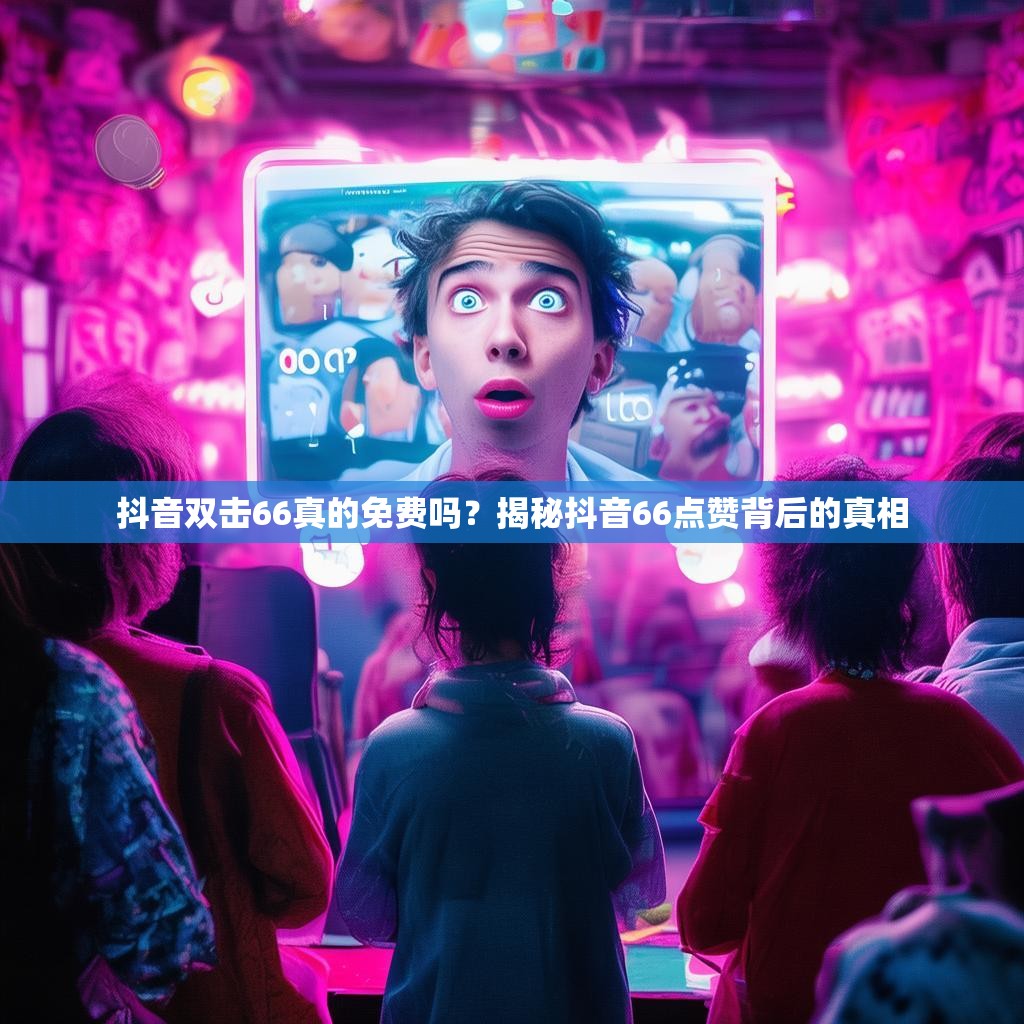 抖音双击66真的免费吗？揭秘抖音66点赞背后的真相