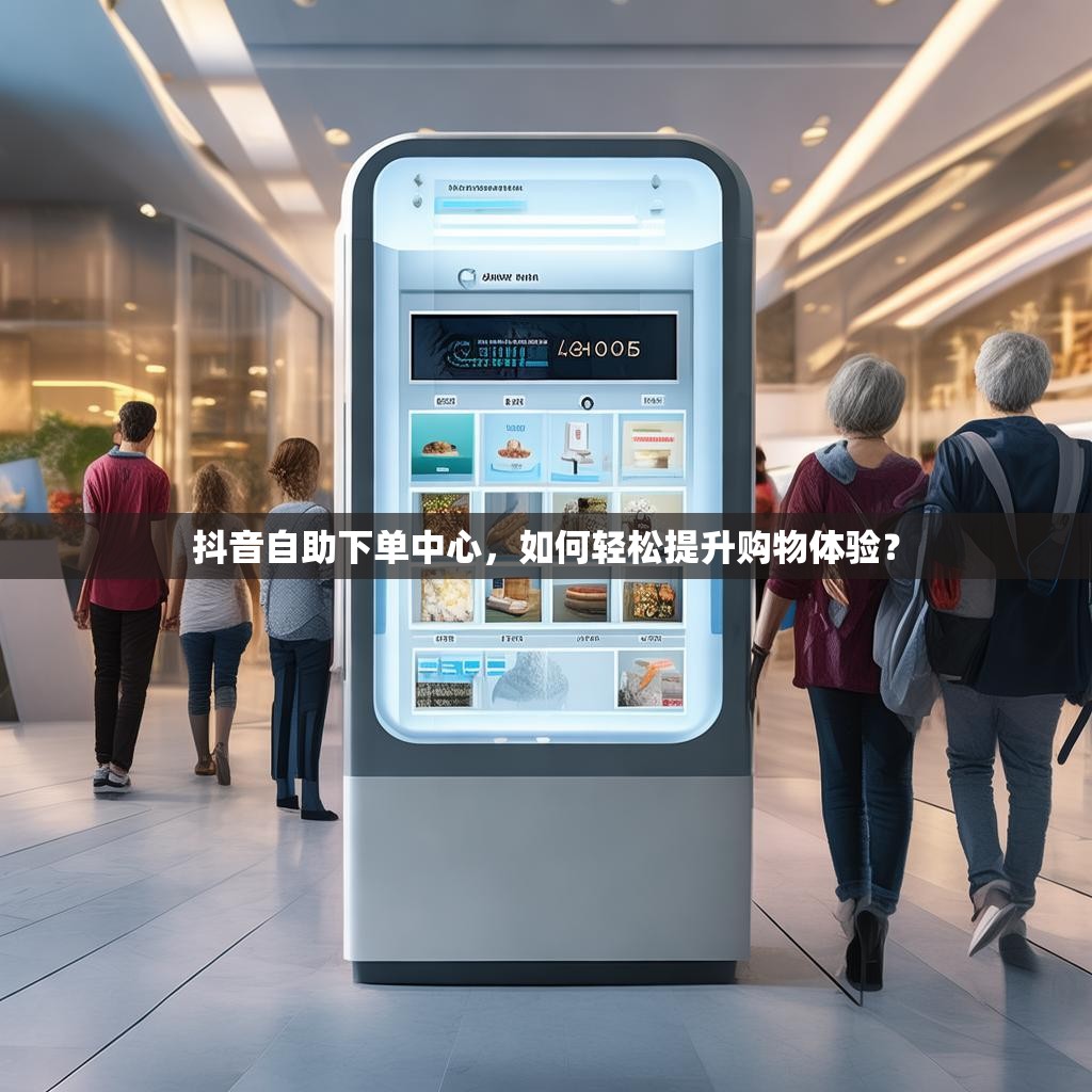 抖音自助下单中心，如何轻松提升购物体验？