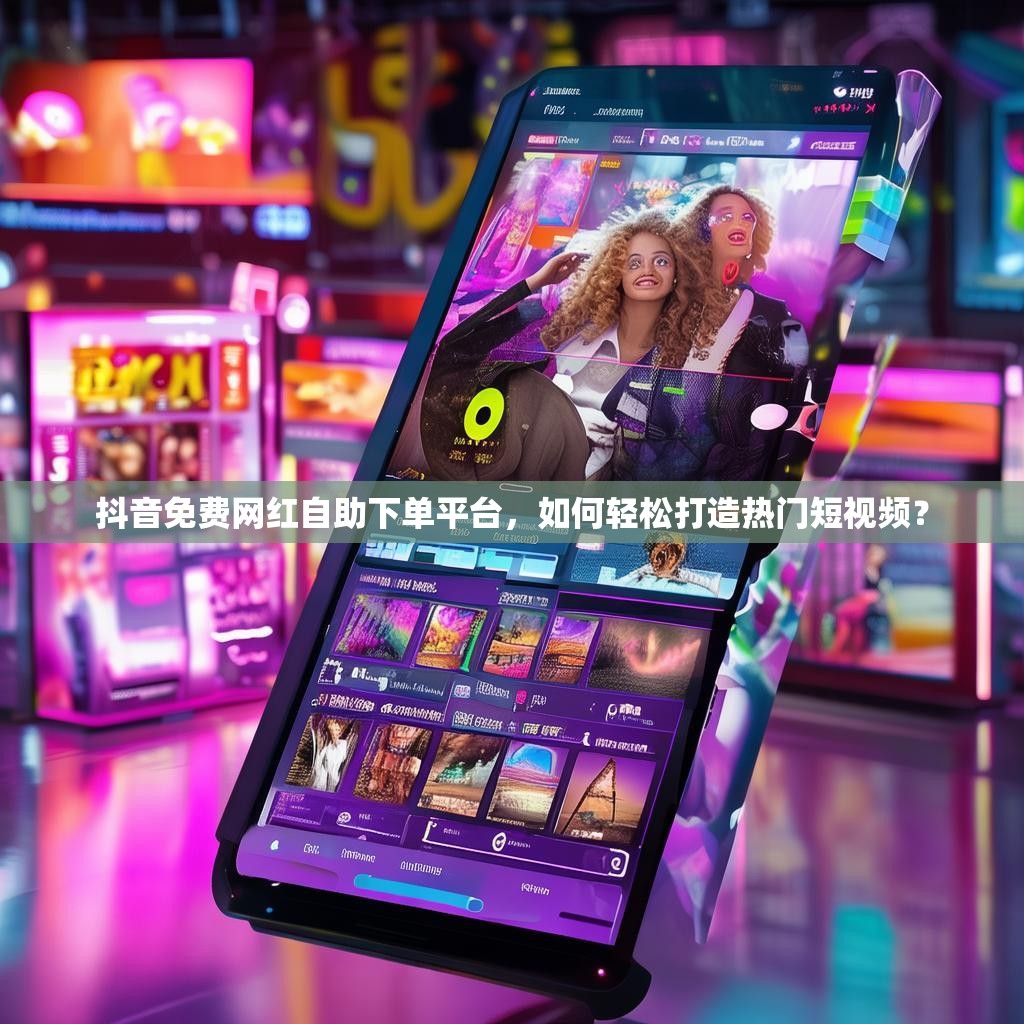 抖音免费网红自助下单平台，如何轻松打造热门短视频？