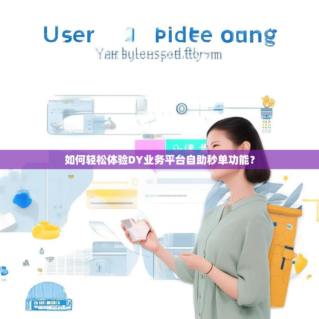 如何轻松体验DY业务平台自助秒单功能? 如何轻松体验DY业务平台自助秒单功能?