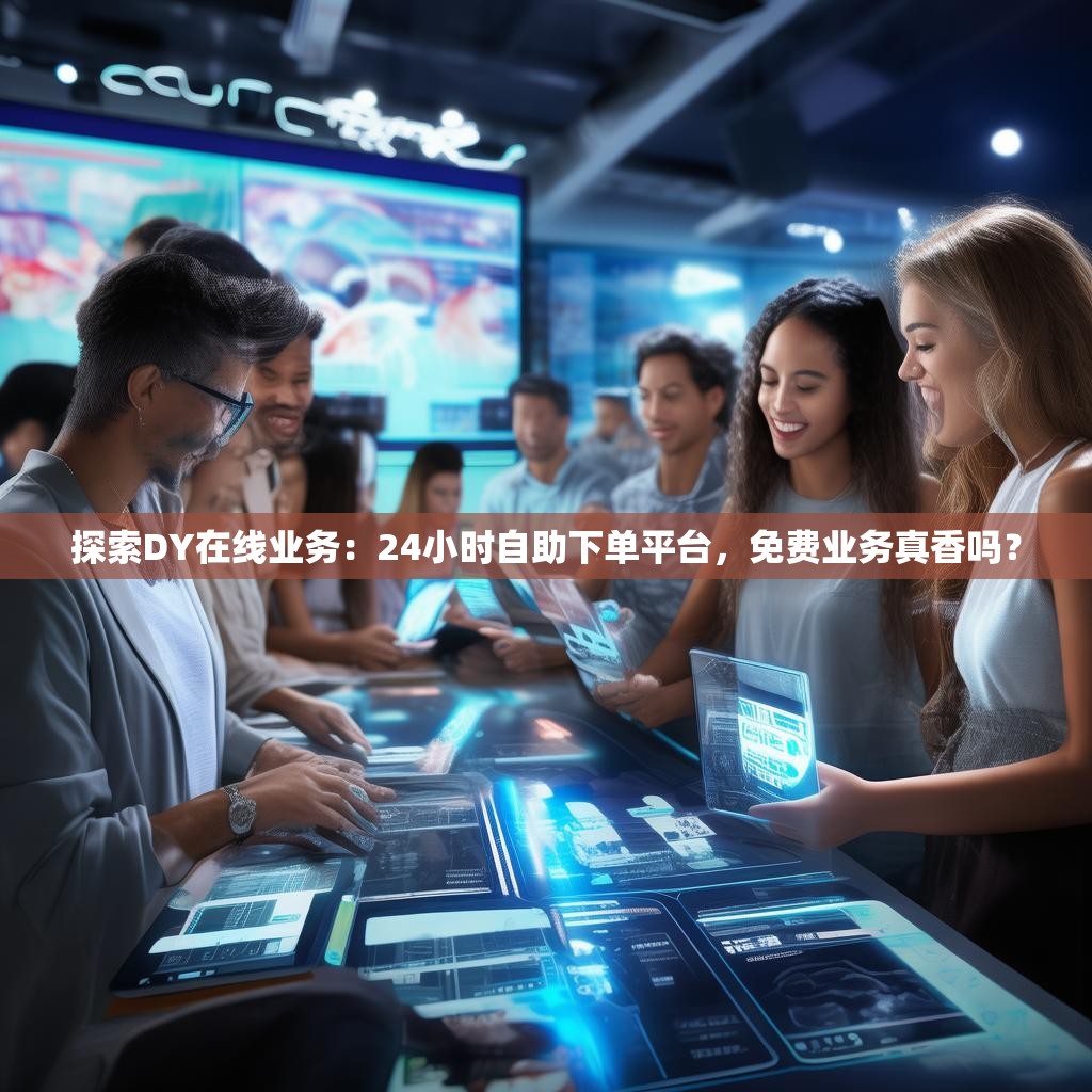 探索DY在线业务：24小时自助下单平台，免费业务真香吗？