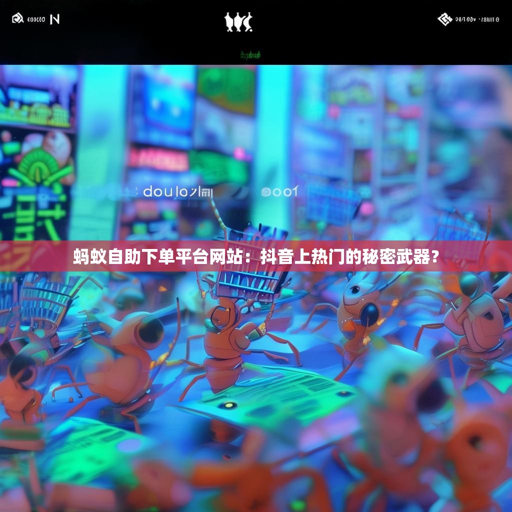 蚂蚁自助下单平台网站：抖音上热门的秘密武器？