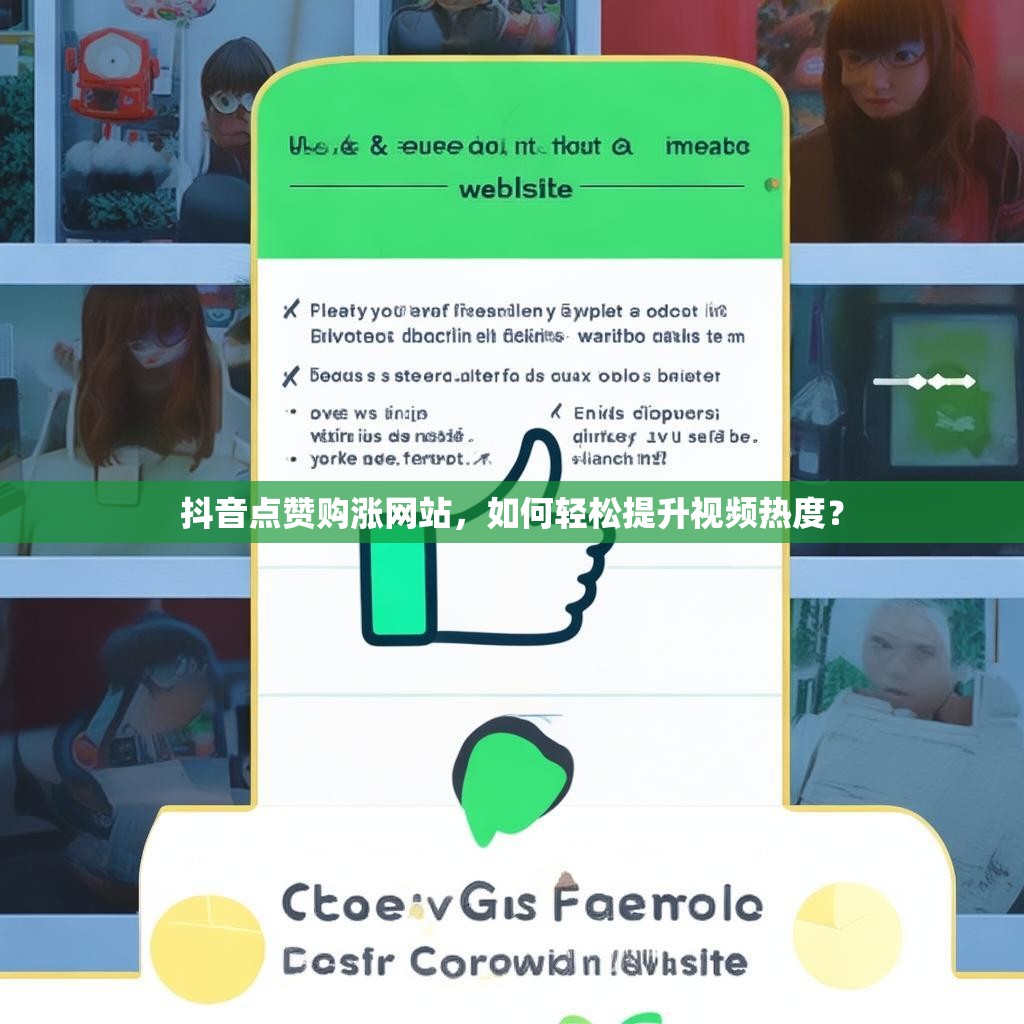抖音点赞购涨网站，如何轻松提升视频热度？