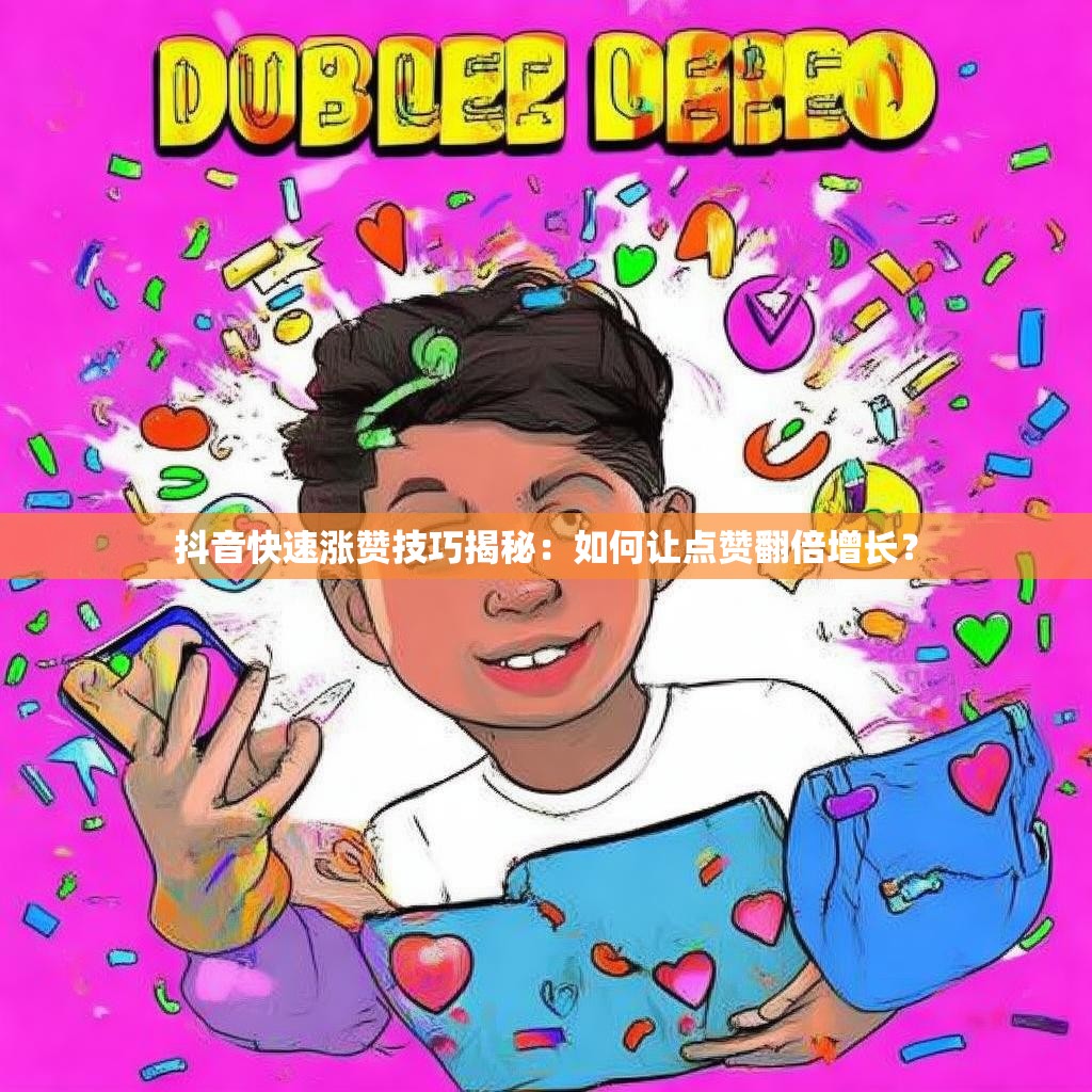 抖音快速涨赞技巧揭秘：如何让点赞翻倍增长？