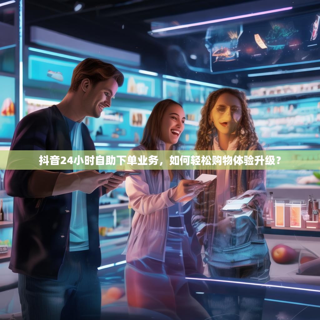 抖音24小时自助下单业务，如何轻松购物体验升级？