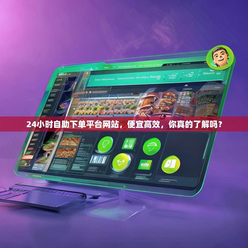 24小时自助下单平台网站，便宜高效，你真的了解吗？