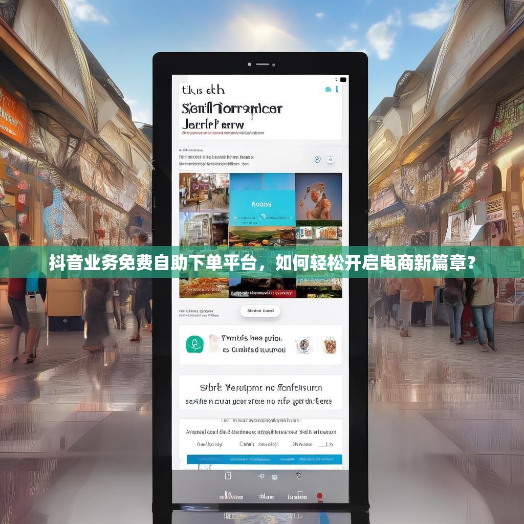 抖音业务免费自助下单平台，如何轻松开启电商新篇章？