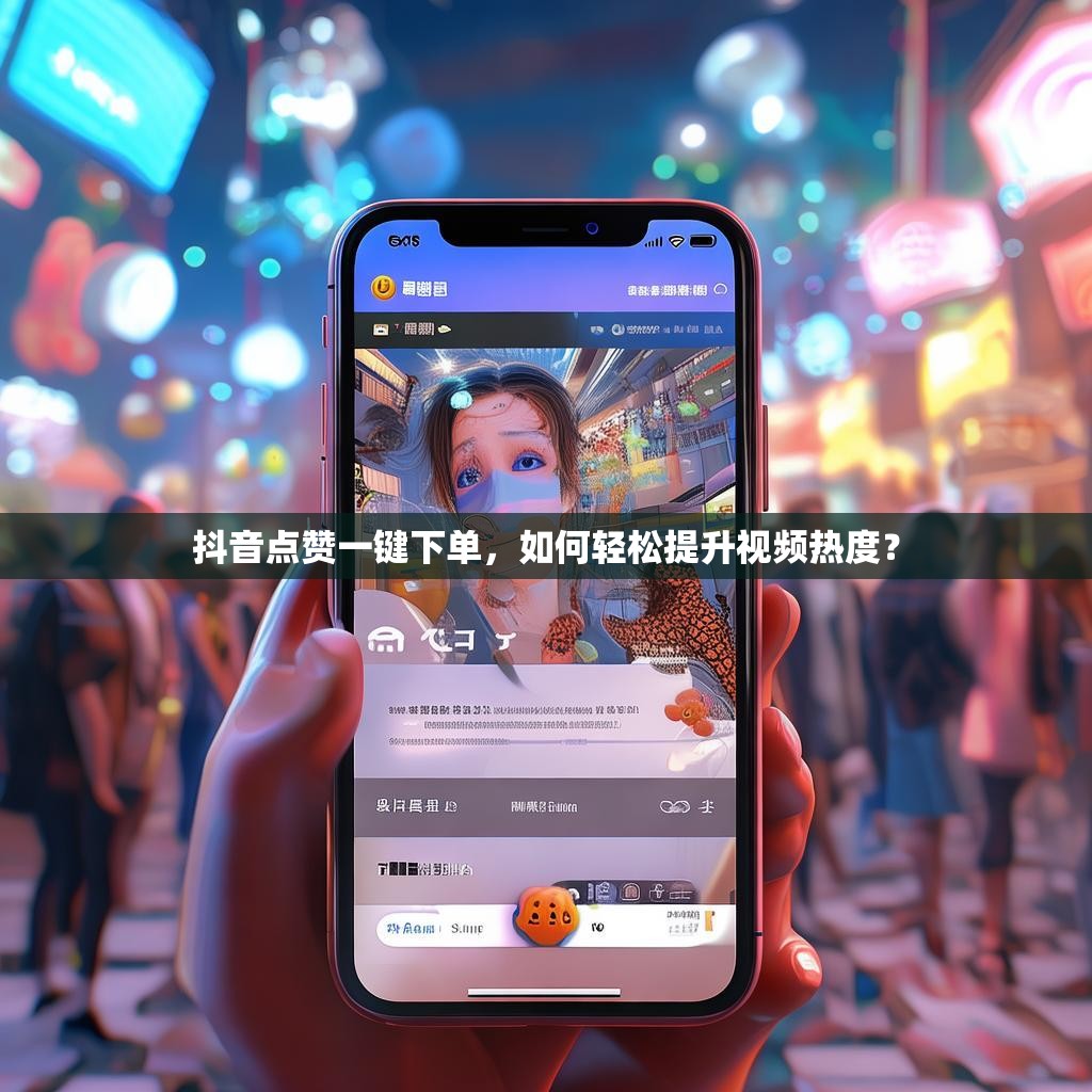抖音点赞一键下单，如何轻松提升视频热度？