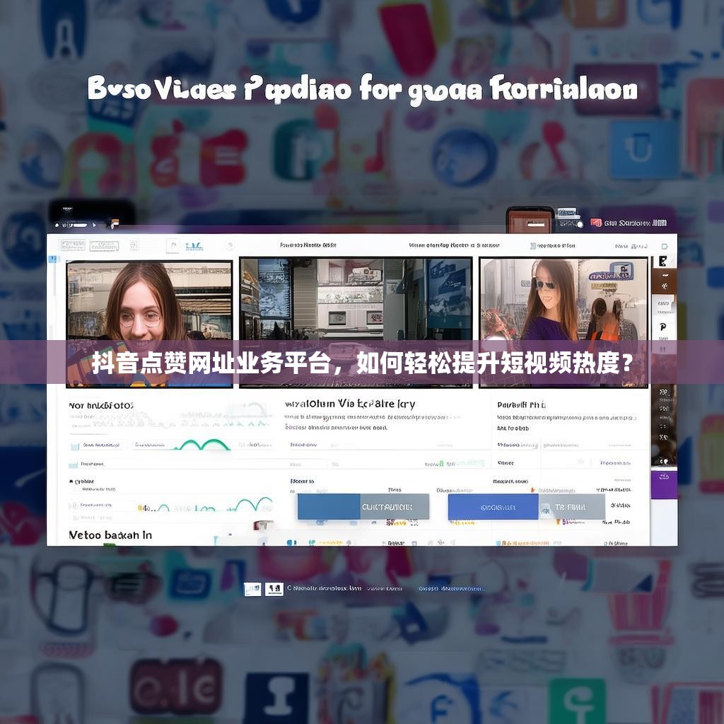 抖音点赞网址业务平台，如何轻松提升短视频热度？