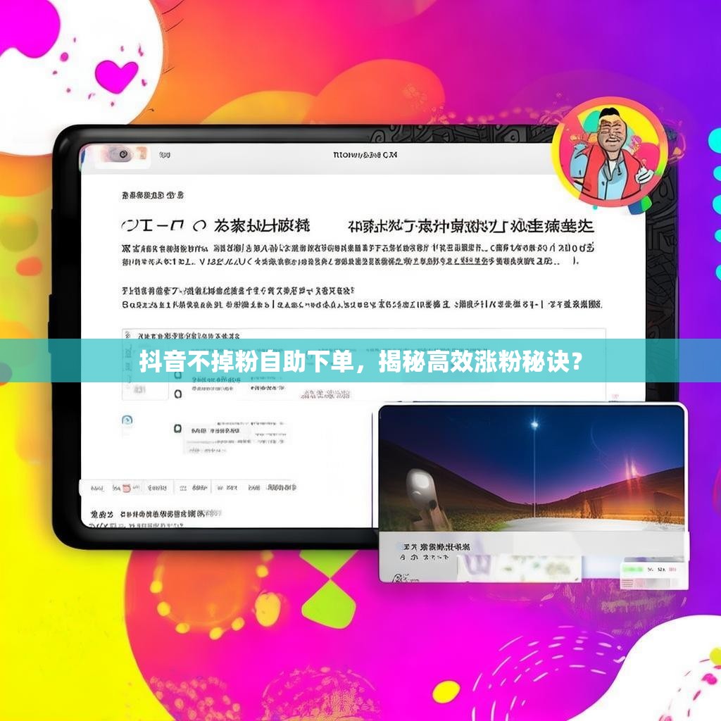 抖音不掉粉自助下单，揭秘高效涨粉秘诀？