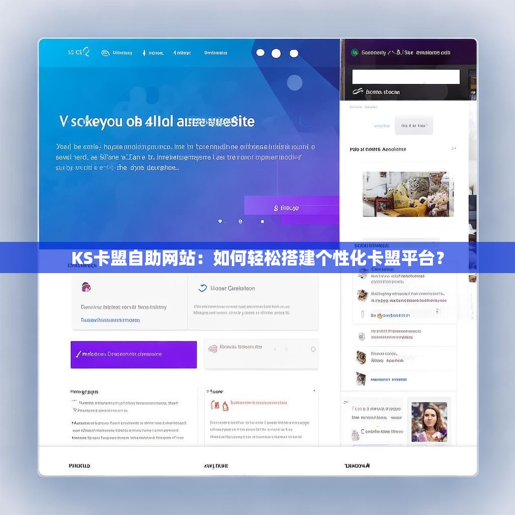 KS卡盟自助网站：如何轻松搭建个性化卡盟平台？