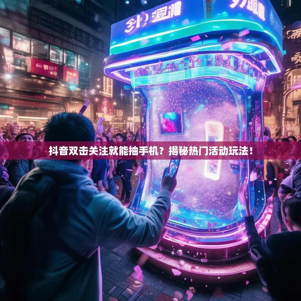 抖音双击关注就能抽手机？揭秘热门活动玩法！